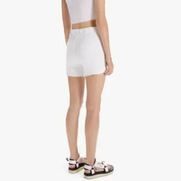 MOTHER Jeans The Quickie Roller Short Fray Sunshiney Day Sz S - Picture 8 of 14